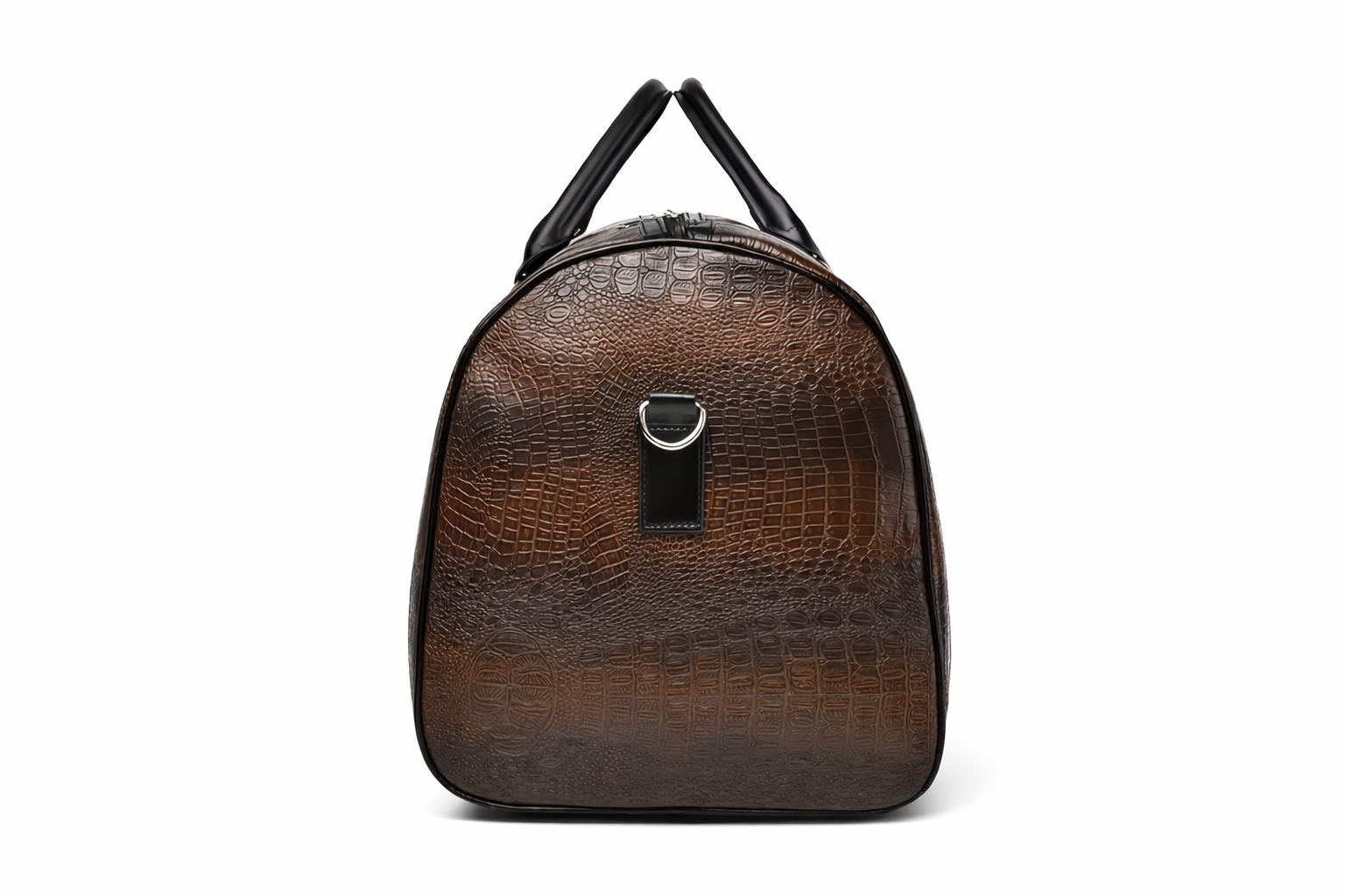 Velaro Crocodile-Textured Travel Duffel Bag – Large Capacity Unisex Weekender Luggage